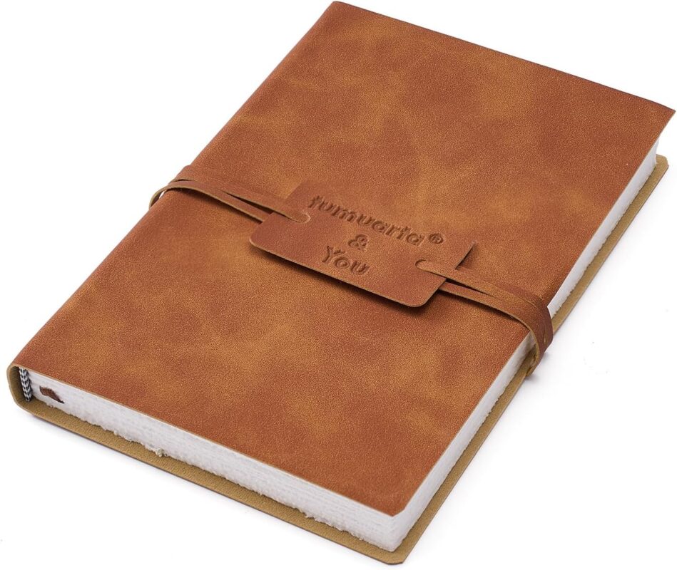 Deckle-Edge Watercolour Sketchbook — 100% Cotton, 300 GSM, 24 Sheets