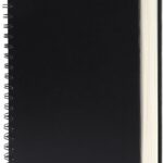 Hardbound Spiral Sketch Book 8.5 x 11 Inch — 80 Sheets, Acid-Free