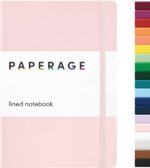 Lined Journal Notebook 5.6 x 8 Inch — 160 Pages, 100 GSM, Blush