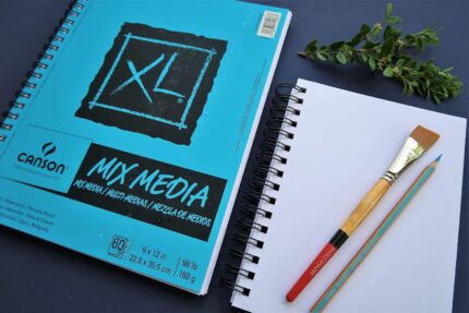 Mixed Media Pad 9 x 12 Inch — Heavyweight Paper for Wet and Dry Work