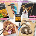 Sketching Art Set — 176 Pieces with Sketch Book and Pencils