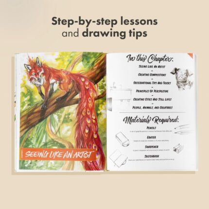 The Artist’s Drawing Book — Lessons in Drawing, Sketching and Shading