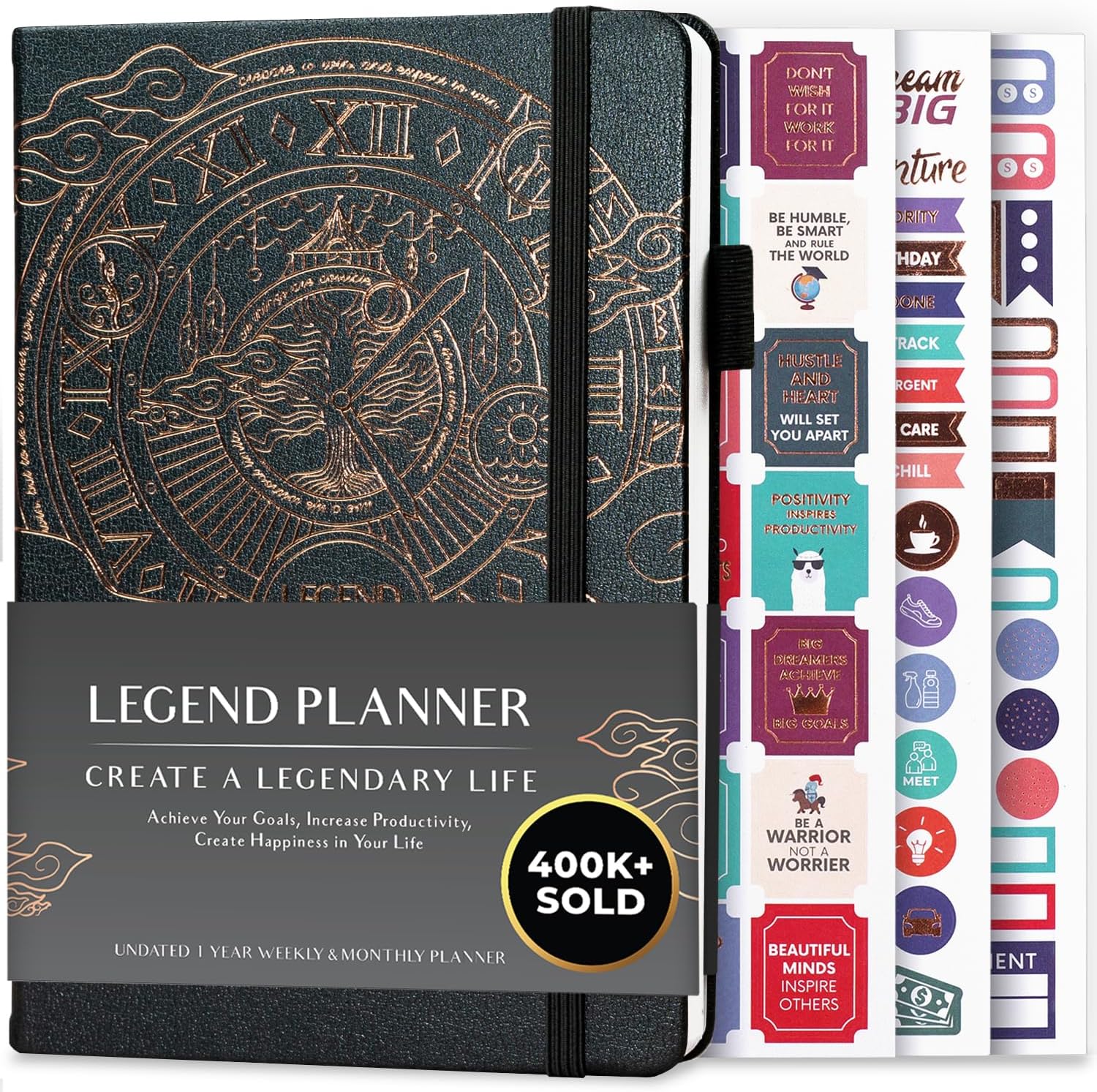 Undated Weekly and Daily Goal Journal A5 — 120 GSM, Mystic Grey Undated Weekly and Daily Goal Journal A5 — 120 GSM, Mystic Grey
